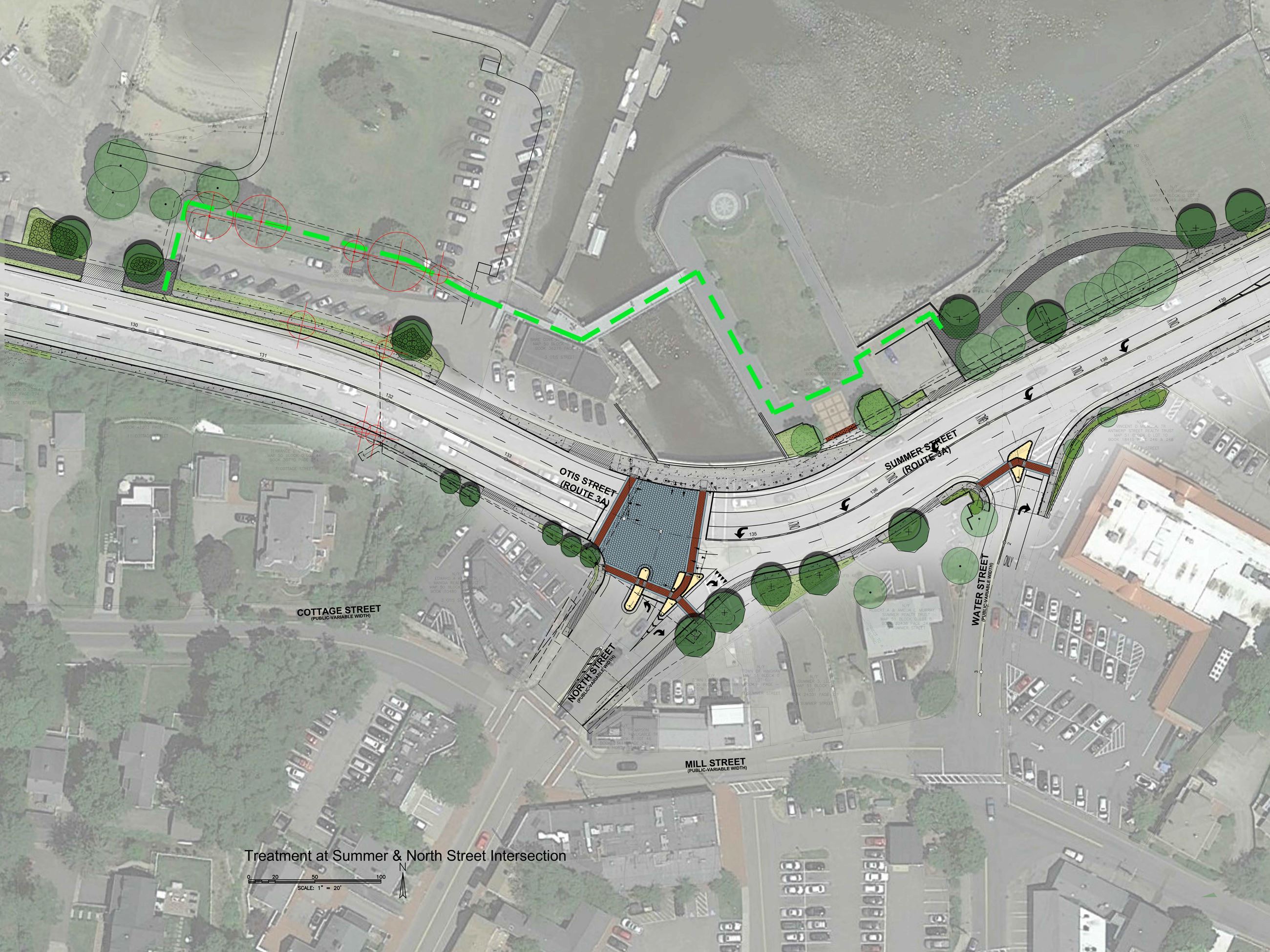 Route 3A - Site Treatments at Coffee shop