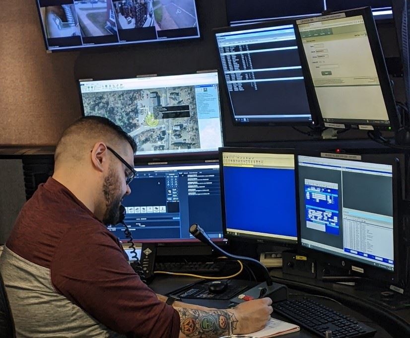 South Shore Regional Emergency Communications Center staff