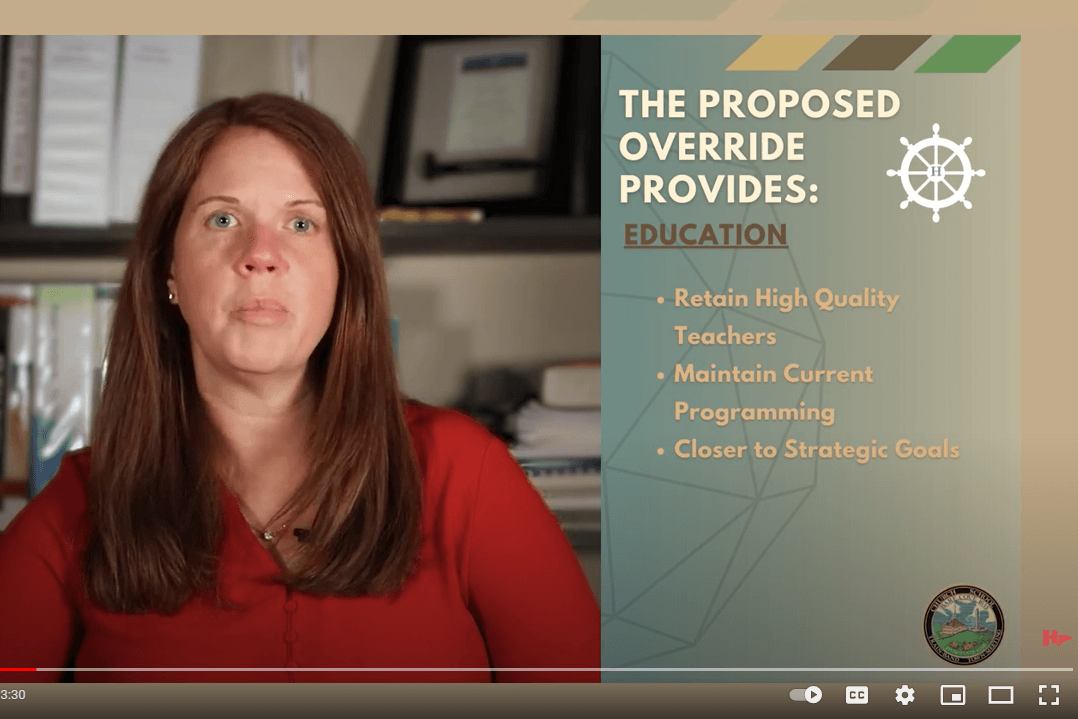 Video Preview showing person speaking