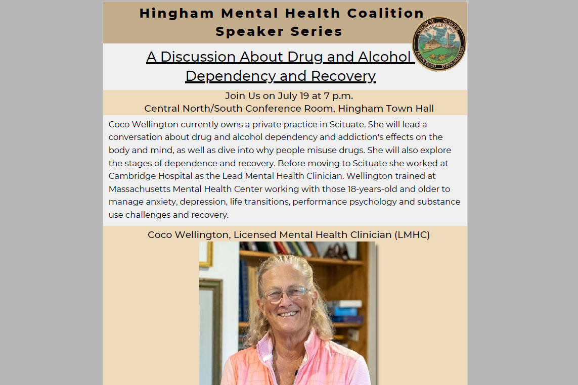 Discussion about Drug and Alcohol Dependency and Recovery