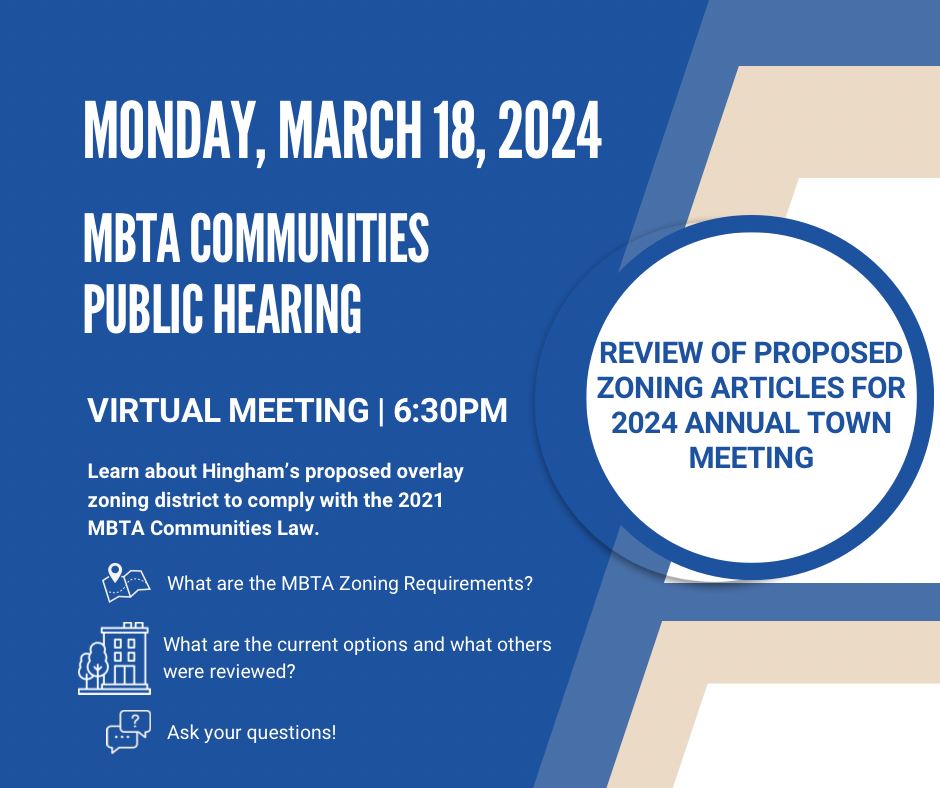 MBTA Communities Public Hearing March 18