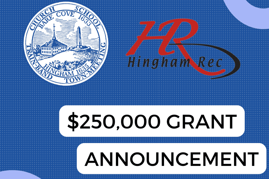 Hingham Rec Grant Announcment